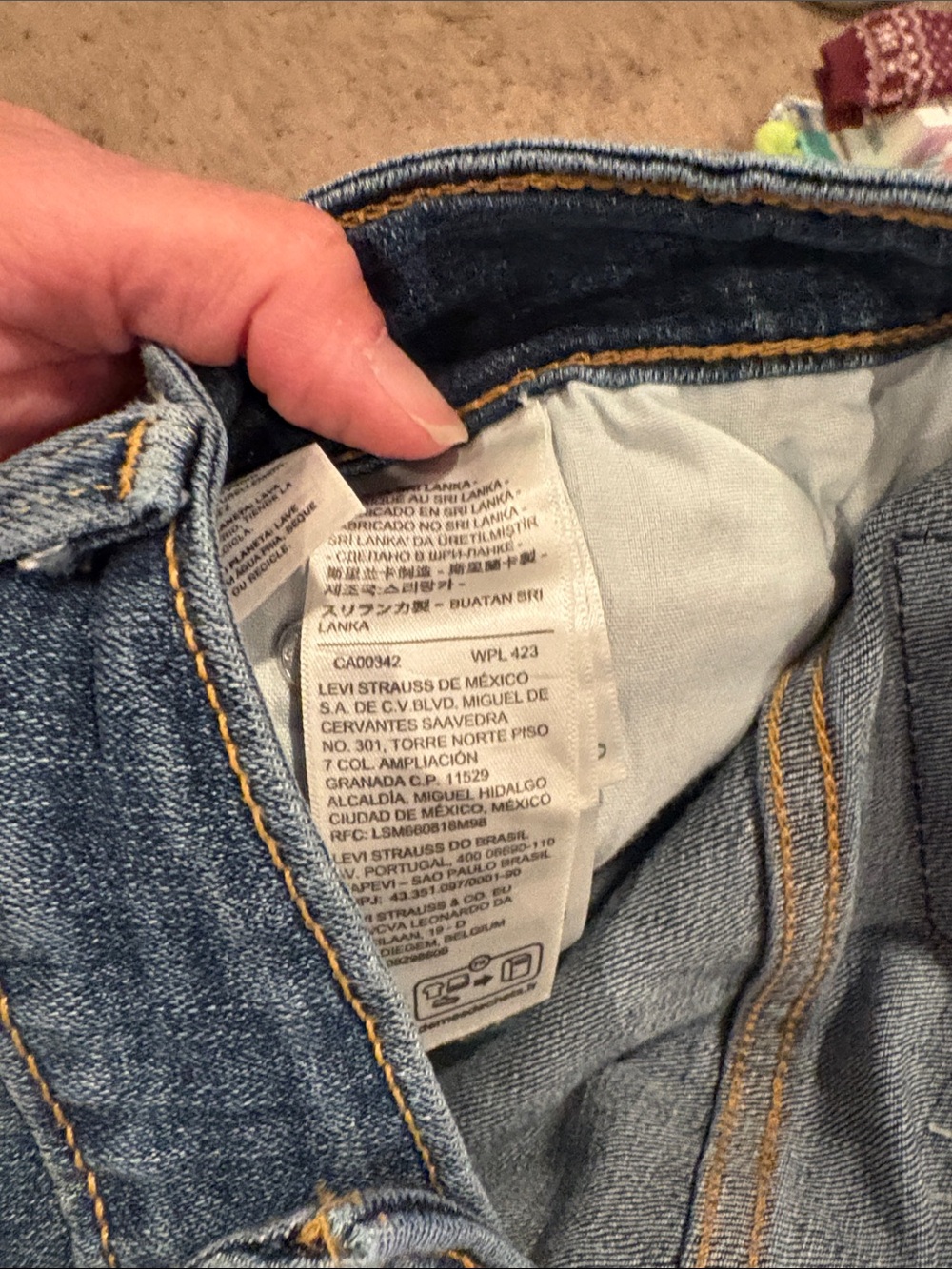 Levi's Medium Blue High-Rise Bootcut Jeans - Picture 7 of 8